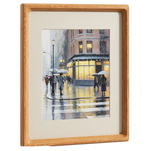 Cadre photo en bois classique, qualité supérieure, fabrication artisanale, design élégant et durable pour la décoration de la maison, affichage mural - Product Image 1