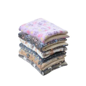 Inverno Reutilizável Plush Pet Mats Almofadas Espessamento Quente Pet Pad Removível E Lavável Pet Bed Para Cães E Gatos