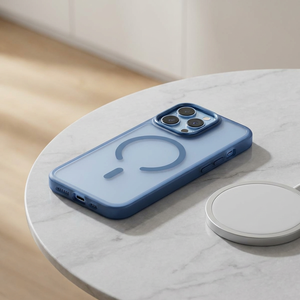 Funda Magnética para Teléfono con Textura de Cuero, Resistente a Impactos y con Soporte para iPhone 14 Pro Max - Product Image 2