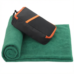 Active Microfiber Sports <b>Towel</b> Soft <b>Quick</b>-<b>Dry</b> Absorbent Gym Workout <b>Travel</b> Fitness <b>Towel</b> with Mesh Bag - Product Image 1