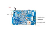 Orange Pi 4 LTS 3 Go de RAM 16 Go EMMC Rockchip RK3399 SBC Ordinateur monocarte compatible Android Linux Ubuntu pour le développement IA et IoT