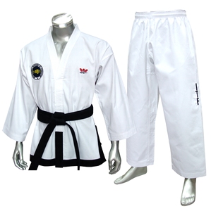 Fabricante OEM ODM, Proveedor de Uniformes de Taekwondo ITF, 55% Algodón, 45% Poliéster, Traje de Entrenamiento de Artes Marciales Personalizado - Product Image 1
