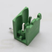Productos calientes Altura de paso de 5,08mm Posiciones de 12,0mm Bloques de terminales 02-24pin Conector rápido recto macho Conector de terminal Pcb