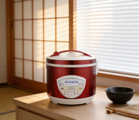 Mini-cuiseur à riz électrique multifonction intelligent en gros 1,5L/1,8L/2,2L avec tasse doseuse portable et cuve intérieure antiadhésive pour usage domestique