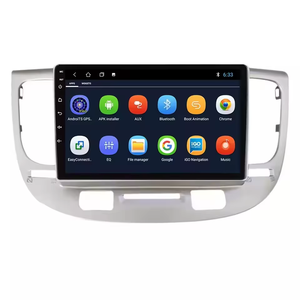 Contrôle vocal 2.5D IPS écran M600S Android 10 lecteur DVD de voiture pour KIA <span class=keywords><strong>Rio2</strong></span> 2005-2011 voiture vidéo GPS NAVIGATION - Product Image 2