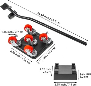 Outil mobile personnalisable de fer de structure incluse de soutien d'OEM d'outil mobile de meubles de 5 roues - Product Image 2