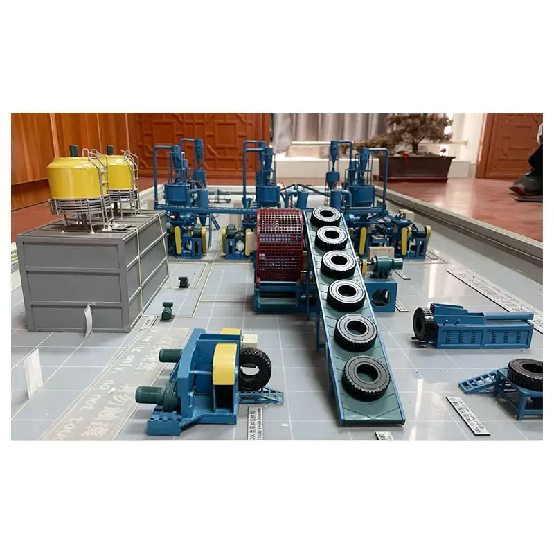 High Quality Waste Tyre Recycling Machine Rubber Powder Used Tyre Manufacturing Plant For Sale