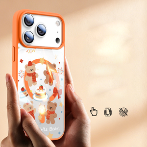 Coque de téléphone magnétique de haute qualité avec bouton IA, toucher soyeux, <span class=keywords><strong>protection</strong></span> antichoc Airbag pour iPhone 17 Pro Max - Product Image 5