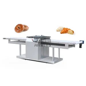 Máquina de fabricación de mini croissant comercial automática barata/máquina divisora moldeadora de hojas de masa para repostería