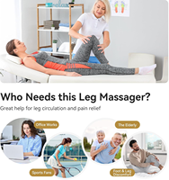 Bottes de pressothérapie à compression d'air pour massage des jambes entières, bottes de récupération pour la circulation sanguine