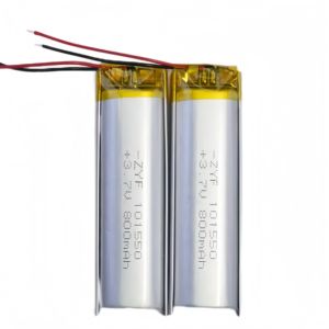 Ce kc un38.3 800mah <span class=keywords><strong>3.7v</strong></span> סוללת ליתיום MSds 101550 עבור מנורת אופניים מכשיר יופי פולימר ליתיום סוללה - Product Image 2
