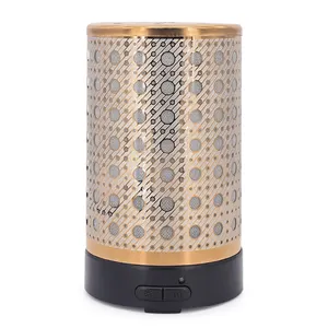 Umidificador de ar aromático com 7 led, difusor de perfume operado automático