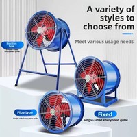 Ventilateur axial à roulement à billes haute efficacité - Extraction de poussière à forte aspiration pour équipements industriels