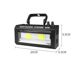 Shtx mới nhất Đầy đủ màu sắc + trắng LED Strobe ánh sáng âm thanh kích hoạt cho Câu lạc bộ disco <span class=keywords><strong>DJ</strong></span> Bar Đảng Đèn COB Strobe ánh sáng sân khấu DMX512 - Product Image 4