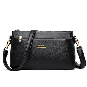 Sacs à main en cuir PU, sac messager, sac combiné pour femme, sac à main décontracté de luxe, sac à bandoulière pour femme - Product Image 1