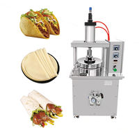 Machine à crêpes automatique en acier inoxydable électrique commerciale 16 cm