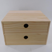 Caja de Madera para Cajones, Organizador de Escritorio de Madera