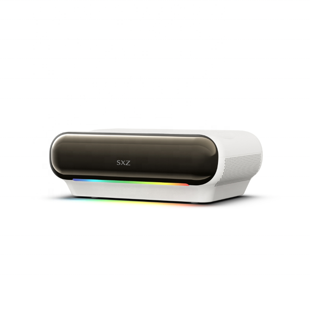 Ultra-Short Throw Smart TV Video Game Projector Triple-Laser 4K Android 13 Home Theater Cinema Full HD 1080P Digital Wifi Beamer