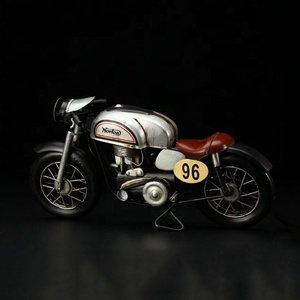 Commercio all'ingrosso di Arte del Ferro Del Modello del Motociclo Europeo Manufatti Per L'arredamento Moto D'epoca Decorazione Della Casa - Product Image 5