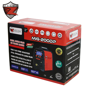 Haute qualité MIG-200 soudeuse onduleur Double impulsion MAG/MIG Machine sans <span class=keywords><strong>gaz</strong></span> pour aluminium 220V nouvelle condition pour fil solide de 0.8mm - Product Image 6