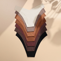 Soutien Logo Personnalisé Grandes Tailles Sexy Une Pièce Sous-Vêtements Sans Couture Culotte En Forme De V Conception Slip G String et Strings pour Femmes