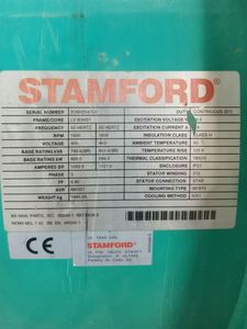Motor Cummins V12 de Segunda Mano KTA38-G2 600KW 750KVA 660KW 825KVA Alternador 400V Grupo Electrógeno Diésel - Product Image 3