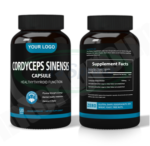 Vitaspring Oem Kruidensupplement <span class=keywords><strong>Cordyceps</strong></span> Sinensis Paddestoel Extract <span class=keywords><strong>Cordyceps</strong></span> Sinensis Extract <span class=keywords><strong>Capsule</strong></span> - Product Image 2
