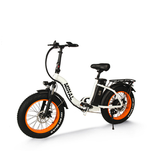 Vélo électrique pliable de montagne MINAL FTC300 20 pouces 48V 10.5Ah 350W à moteur arrière sans balais haute vitesse, pneus larges, 7 vitesses - Product Image 3