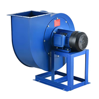 Ventilateurs extracteurs électriques à haute pression pour l'élimination de la poussière, ventilateurs centrifuges industriels 380V