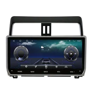 10.1inch Android Multimedia Stereo Car Dvd Player For Toyota Prado 2018 2020 2021 Gps Wifi Navigation Car Radio