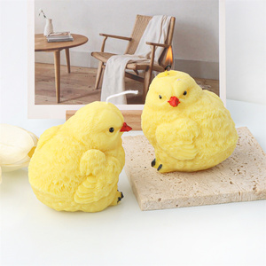 Festa della mamma guscio d'uovo pulcini animali candela stampo in Silicone piccola anatra sapone che fa forniture Cluck Hen pollo cera di soia stampo in resina - Product Image 4