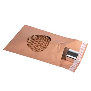 8.5*12 Inch Honeycomb Paper Padded Envelopes Kraft Paper Fibers Cushioning Protected envelopes