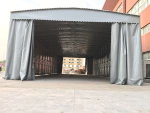 Tente de <span class=keywords><strong>voiture</strong></span> à cadre en acier galvanisé personnalisable Auvent en <span class=keywords><strong>PVC</strong></span> avec <span class=keywords><strong>toile</strong></span> de toit imperméable pour usage extérieur <span class=keywords><strong>Abri</strong></span> de garage pliant en gros - Product Image 3