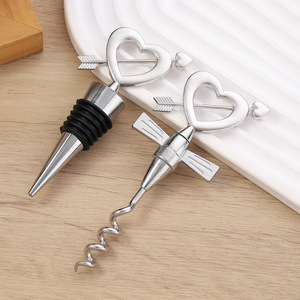 Souvenirs <span class=keywords><strong>de</strong></span> fête, cadeaux <span class=keywords><strong>de</strong></span> mariage, ouvre-bouteille en forme <span class=keywords><strong>de</strong></span> flèche <span class=keywords><strong>de</strong></span> <span class=keywords><strong>Cupidon</strong></span> en argent et or, tire-bouchon et bouchon pour cadeaux d'anniversaire <span class=keywords><strong>de</strong></span> mariage - Product Image 2