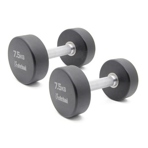 Tạ tập gym bằng chất liệu urethane, màu đen, bọc PU - Product Image 1