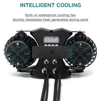 Éclairage de scène professionnel, projecteur LED COB à 2 yeux, étanche pour extérieur, 200W