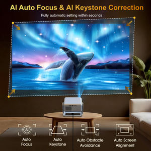 Proyector de Cine en Casa Inteligente Android 2026, Full HD 1080P, con Enfoque Automático y Evitación de Obstáculos - Product Image 2