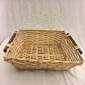 Petit panier en rotin naturel tressé pour œufs de Pâques, bonbons, cadeaux de Noël, ou rangement pour baby shower - Product Image 5