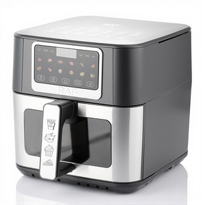 Friteuse à air chaud AKANE 8L 1700W avec fenêtre visible, écran tactile, circulation d'air chaud, multifonction, cuisson à faible teneur en <span class=keywords><strong>huile</strong></span> A.81560 - Product Image 4