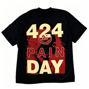 T-shirt pour homme DTG, 100% coton, impression numérique, impression à l'écran, poids lourd, style streetwear, t-shirts surdimensionnés pour homme - Product Image 2