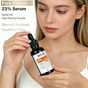 SYLAX 30ml 23% Reines Vitamin C Serum mit E & <span class=keywords><strong>HA</strong></span> Aufhellend Anti-Aging Koreanisches Serum für Dunkle Flecken Private Label Großhandel - Product Image 2