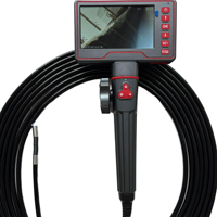 Endoscope portable, rotation à 90°, éclairage LED bidirectionnel étanche, caméra d'inspection, vidéo-endoscope