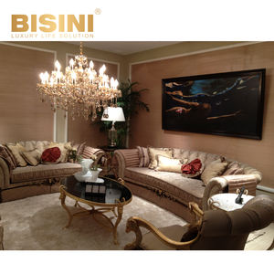 Commode de luxe Casiers de salon de chambre à coucher haute Commode antique britannique - Product Image 5