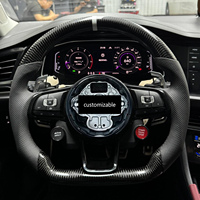 Volant en fibre de carbone personnalisé pour VW Polo GTI Beetle Cabriolet Compact Performance Aftermarket Volante Modification
