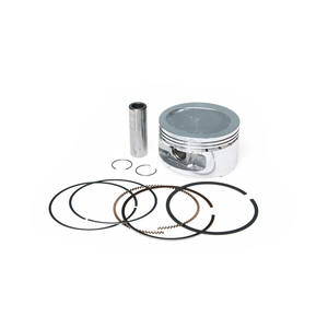 Piston 4T Ø 74 avec axe Ø 17 et 3 segments rectangulaires taille BB - Product Image 1