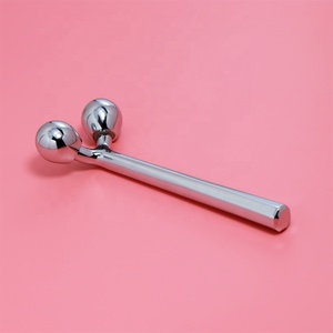 Chất lượng cao y hình làm mát bóng mặt con lăn kim loại Massager 3D <span class=keywords><strong>massage</strong></span> mặt con lăn cho khuôn mặt nâng da thắt chặt - Product Image 3