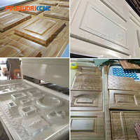 Presse à membrane sous vide entièrement automatique Blue Elephant CNC pour la fabrication de portes en bois massif et contreplaqué, à vendre