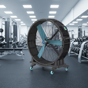 Ventilateur industriel sur pied mobile <span class=keywords><strong>de</strong></span> 1,5 m/2 m/2,5 m/3 m avec 3 pales - Product Image 3