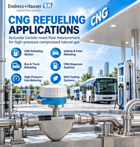 Débitmètre massique Coriolis haute performance Endress+Hauser CNGmass D8CB pour distributeurs et stations de ravitaillement de véhicules - Product Image 4