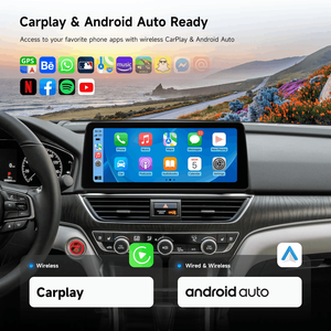 Unidad de cabeza estéreo multimedia del coche 10 pulgadas <span class=keywords><strong>Android</strong></span> Radio 8 + 256G Carplay pantalla para Tacoma 2015-2023 - Product Image 5